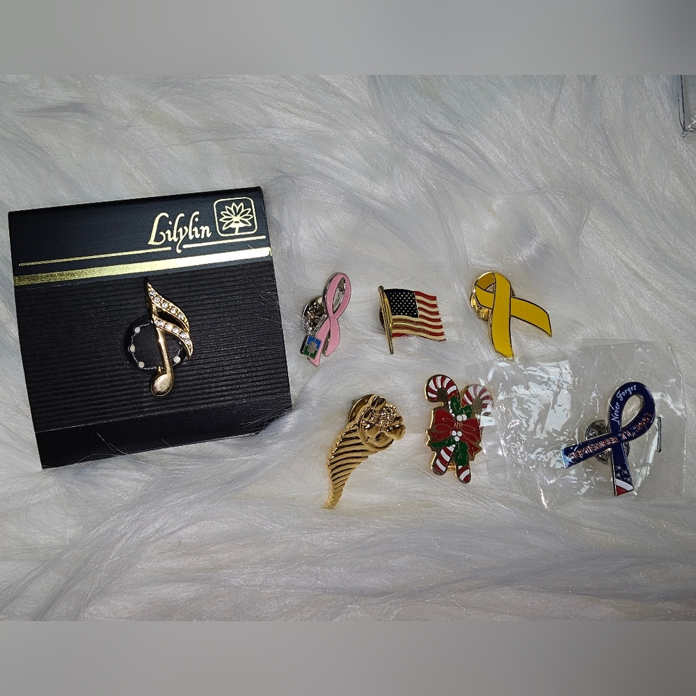 Assorted Brooch Pin Set‎